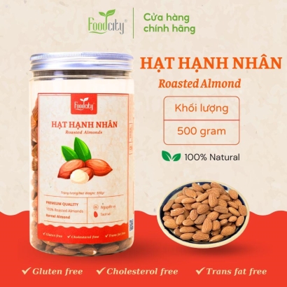 Nhân hạnh nhân (500gr)