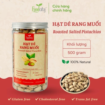 Hạt dẻ Mỹ không tẩy (500gr)