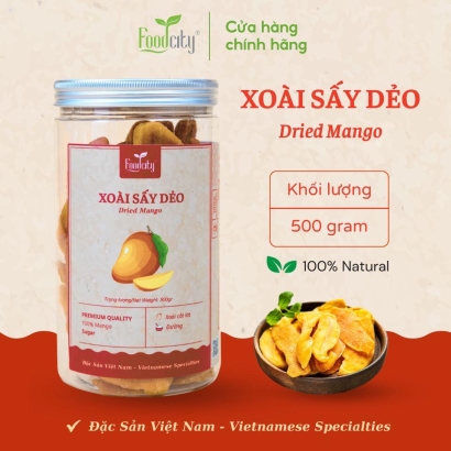 Xoài sấy dẻo 500gr