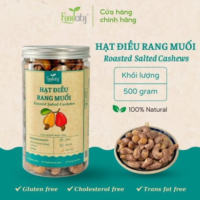 Hạt điều rang muối (500gr)