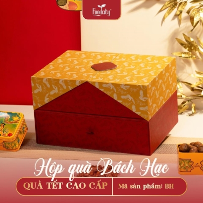 Hộp quà Tết Cao Cấp 2027 Bách Hạc 04