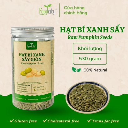 Nhân bí xanh (530gr)