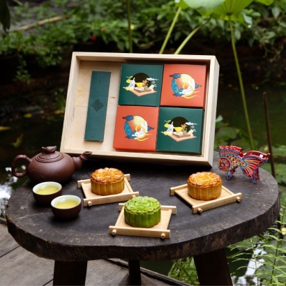 Hộp quà bánh trung thu Mãn Nguyệt 2