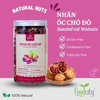 Nhân óc chó đỏ (430gr)