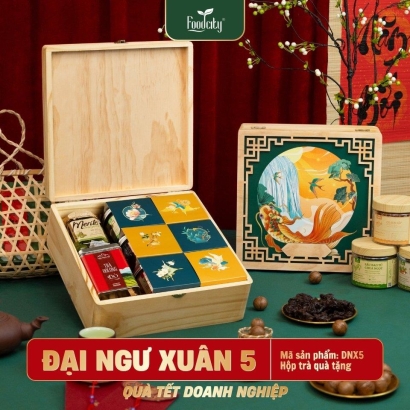 Hộp Quà Tết Doanh Nghiệp 2027 ĐẠI NGƯ XUÂN 05