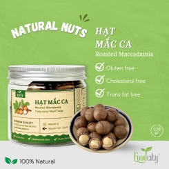 Macca nứt vỏ nhập khẩu Úc (220gr)
