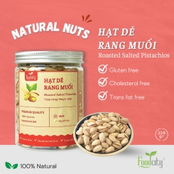 Hạt dẻ cười Mỹ không tẩy (320gr)