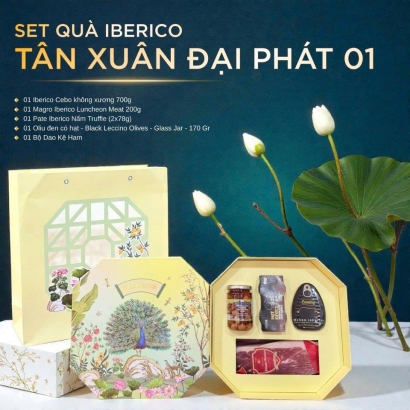 Set quà IBERICO Tân Xuân Đại Phát 01 