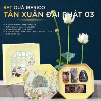 Set quà IBERICO Tân Xuân Đại Phát 03