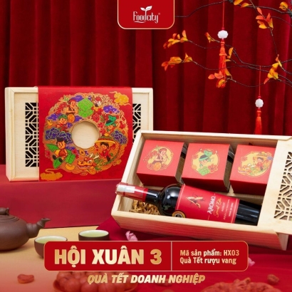 Hộp Quà Tết Doanh Nghiệp 2027 HỘI XUÂN 3