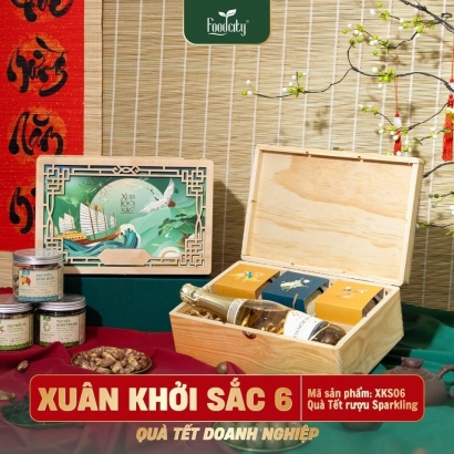 Hộp Quà Tết Doanh Nghiệp 2027 XUÂN KHỞI SẮC 06