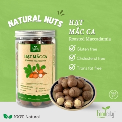 Macca nguyên vỏ Úc (500gr)
