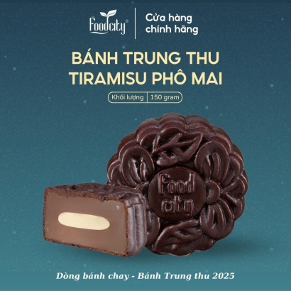 [Dòng bánh chay] Bánh trung thu Tiramisu 150gr 