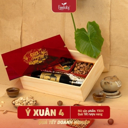 Hộp quà Tết doanh nghiệp 2027 Ý Xuân 4