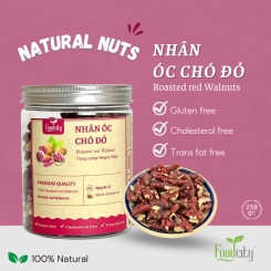 Óc chó đỏ nguyên hạt (250gr)