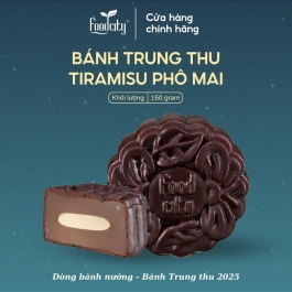 Bánh Trung thu Tiramisu phô mai