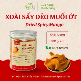 Xoài sấy dẻo muối ớt (300gr)
