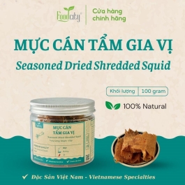 Mực cán thượng hạng tẩm gia vị (100gr)