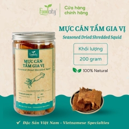 Mực cán thượng hạng tẩm gia vị (200gr) 