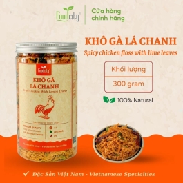 Khô gà lá chanh (300gr) 
