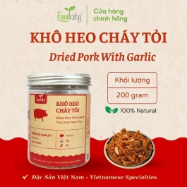 Khô heo cháy tỏi (200gr)