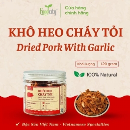 Khô heo cháy tỏi (120gr)