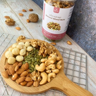 Hạt mixed 5 loại hạt bóc vỏ (350gr)