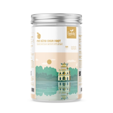 Mơ gừng Hà Nội chua ngọt (320gr)