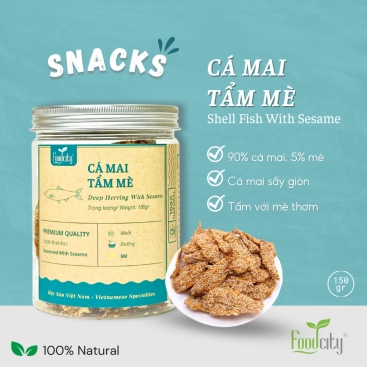Cá mai tẩm mè loại 1 (150gr)