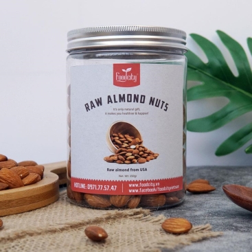 Hạnh nhân Mỹ rang mộc (220gr)