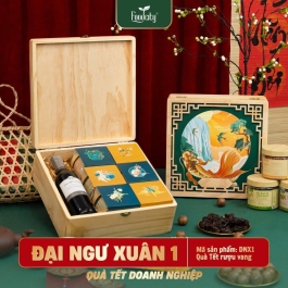 Hộp Quà Tết Doanh Nghiệp 2027 ĐẠI NGƯ XUÂN 01