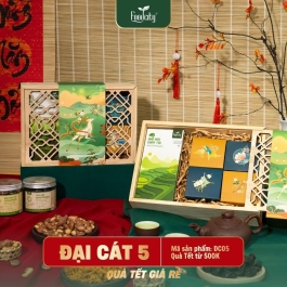 Hộp Quà Tết Giá Rẻ 2026 Đại Cát 5