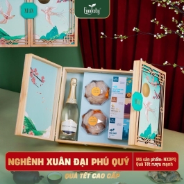 Hộp Quà Tết Sức Khoẻ Yến Sào Cao Cấp Nghênh Xuân Đại Phú Quý