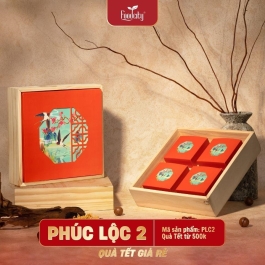 Quà Tết giá rẻ 2027 Phúc Lộc 2 phiên bản cam