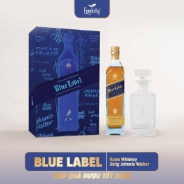 Hộp quà rượu Whisky Johnnie Walker Blue Label Blended Scotch Whiskey 2026