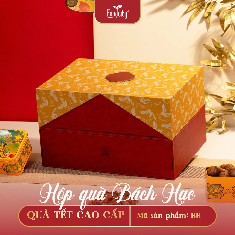 Hộp quà Tết Cao Cấp 2027 Bách Hạc 04